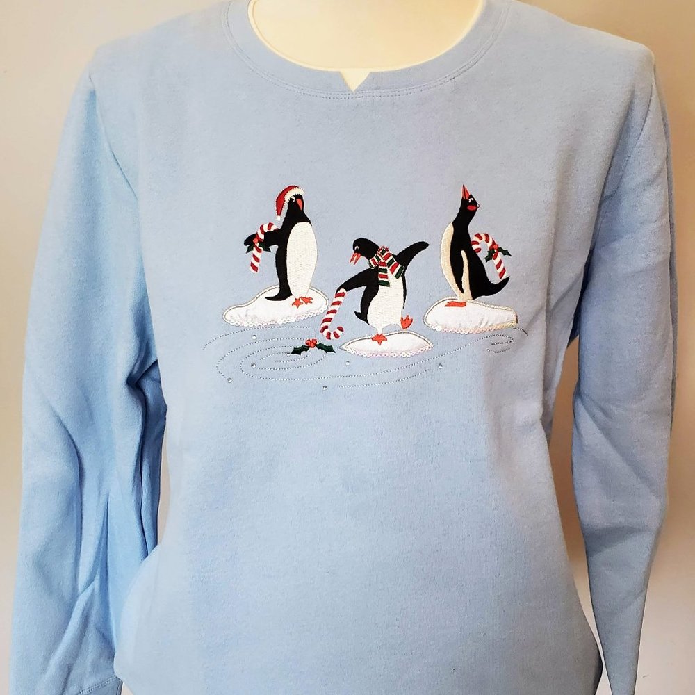NWT! Vintage Embroidered Sweatshirt - Size L